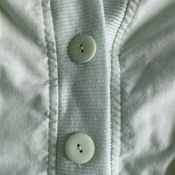 Beautiful Vintage Mint Green Ladies Top - Picture 6 of 10